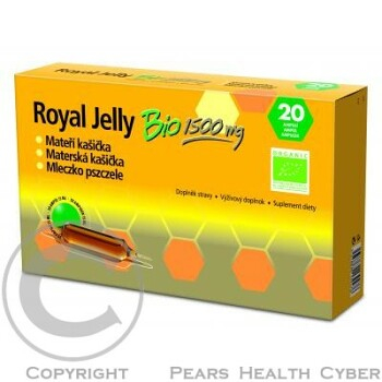 WALMARK Bio Royal jelly 1500 mg 20 x 15 ml