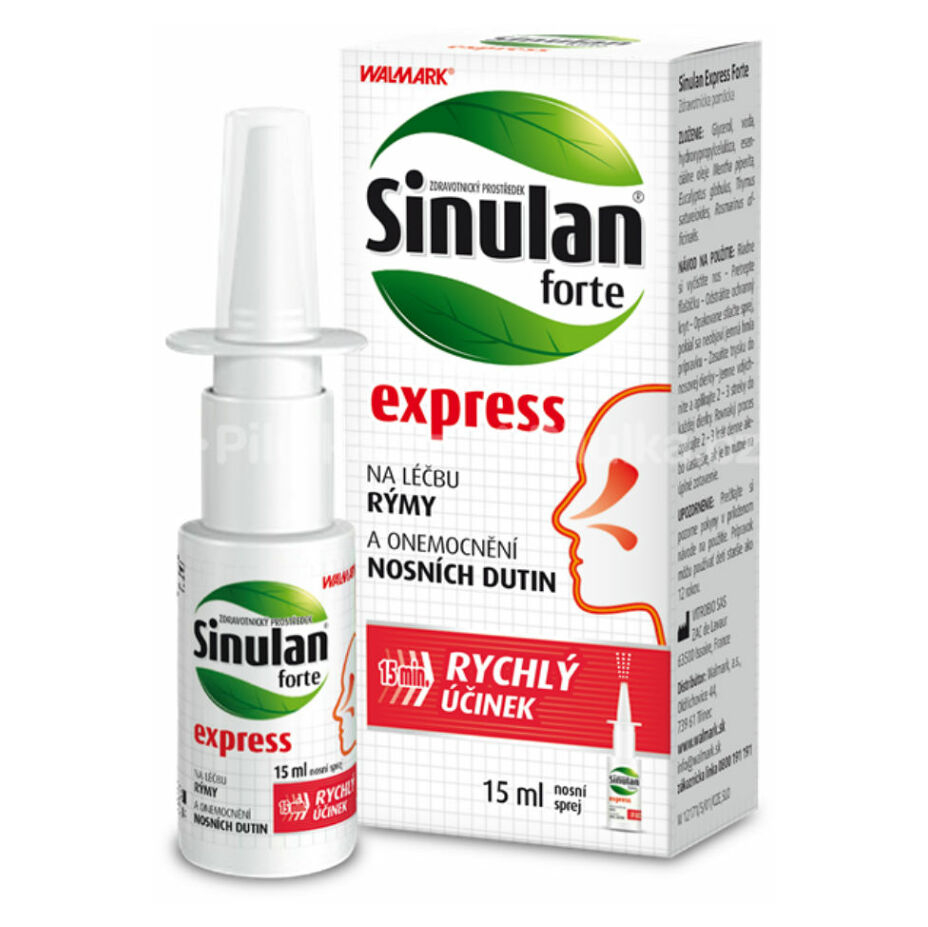 WALMARK Sinulan Express Forte spray 15 ml kúpite na Mojalekaren.sk