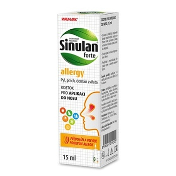 WALMARK Sinulan Forte allergy nosný sprej 15 ml