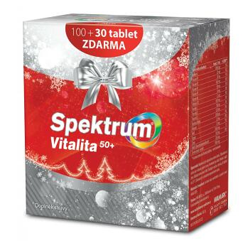 WALMARK Spektrum Vitalita 50+ vianočné balenie 100+30 tabliet ZADARMO