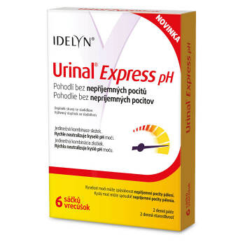 IDELYN Urinal Express pH 6 sáčkov