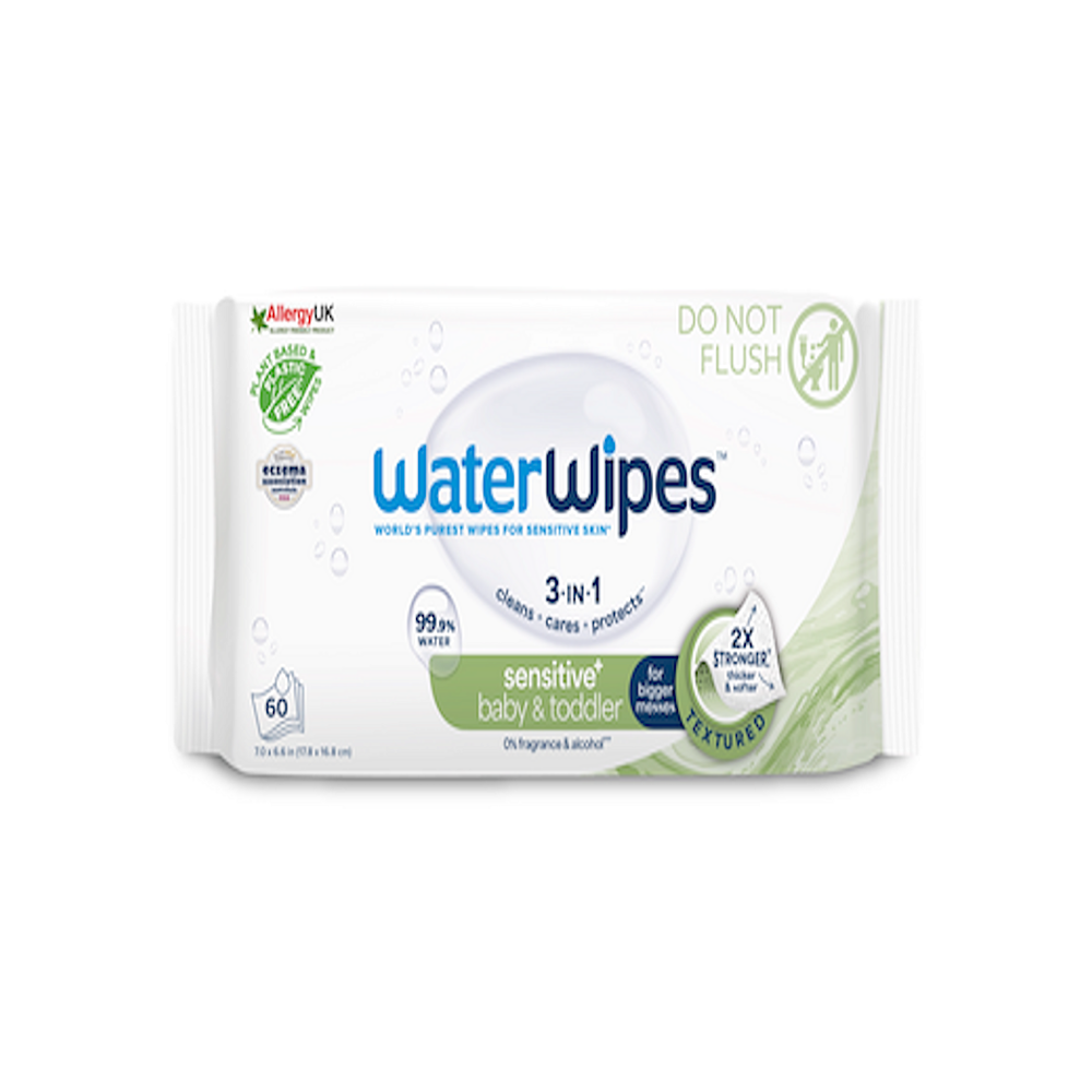 WATERWIPES Vlhčené obrúsky bez obsahu plastov Soapberry 60 ks