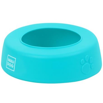 WAUDOG No splash Miska silikón modrá 1 kus, Objem (ml): 1000 ml (Misky pre psy a potreby na kŕmenie)