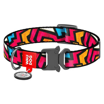 WAUDOG Obojok pre psov Graffiti 1 kus, Veľkosť: L (Obojky, postroje a vodítka pre psov)