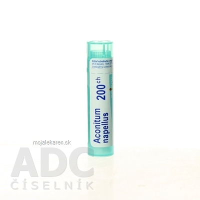 BOIRON Aconitum napellus CH200 4 g kúpite na Mojalekaren.sk
