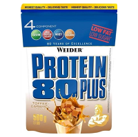 WEIDER 80 Plus proteín príchuť toffee-caramel 500 g