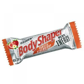 Weider BodyShaper Bar Plus Energy - 35 g, tyčinka vanilka-jahoda