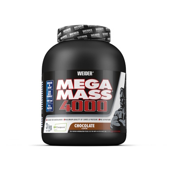 WEIDER Giant Mega Mass 4000 Čokoláda 3000 g (Sacharidy, gainery) - Energetické
