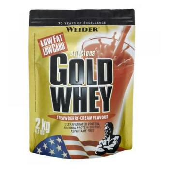 Gold Whey, srvátkový proteín, Weider, 2000 g - Banán