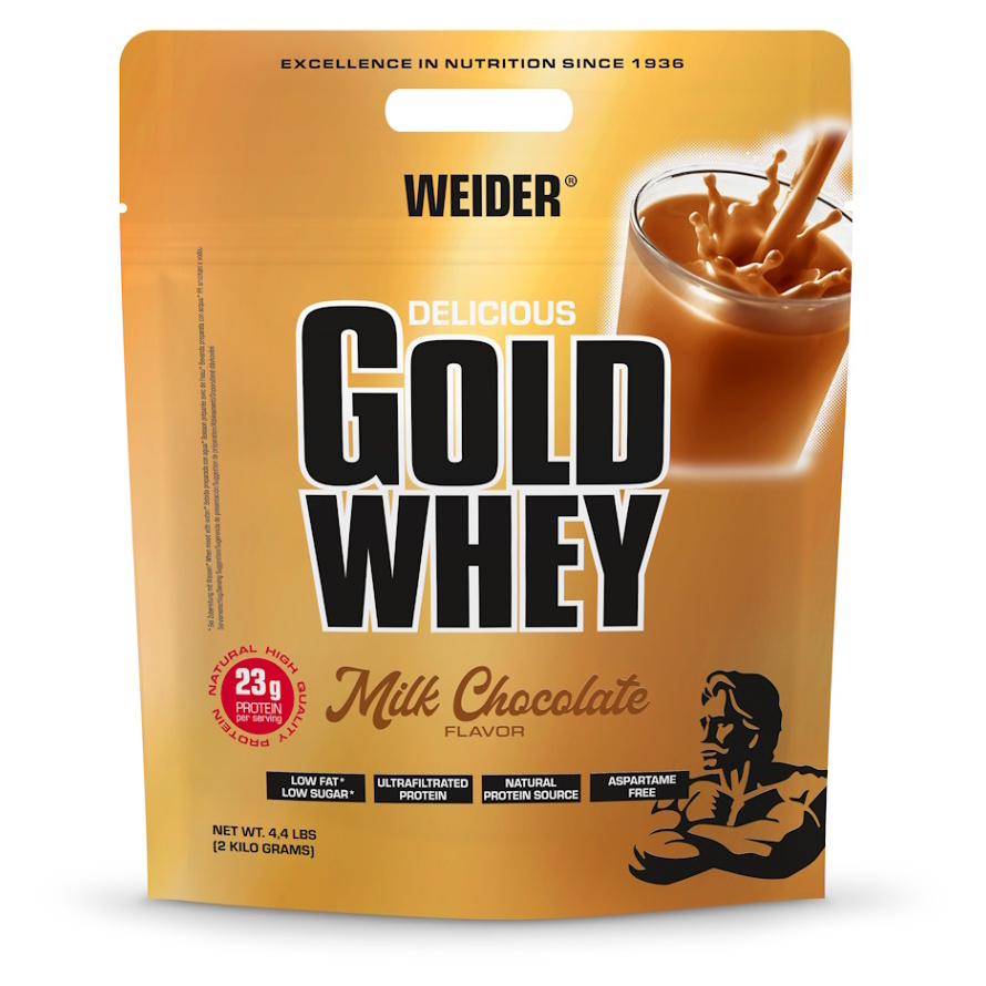 Weider Gold Whey srvátkový proteín s aminokyselinami príchuť 500 g