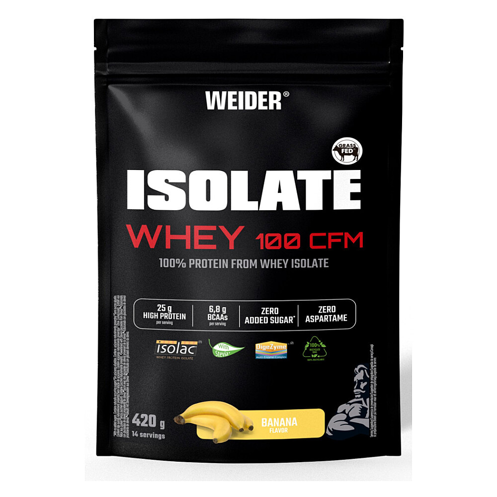 WEIDER Isolate whey 100 cfm banán 420 g