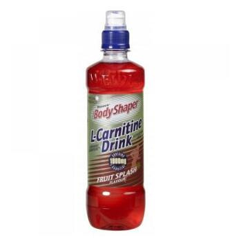 L-Carnitine Fitness Drink, nápoj s L-carnitínom, 500ml, Weider - Lemon-Starfruit