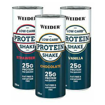 Weider Low Carb Protein Shake - 250 ml cappuccino