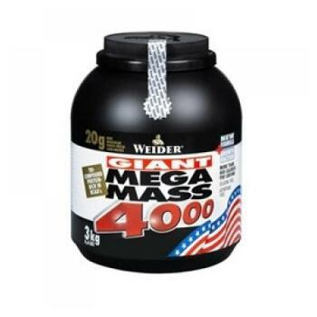 Mega Mass 4000, Weider, 3000 g - Bílá Čokoláda-Pralinka