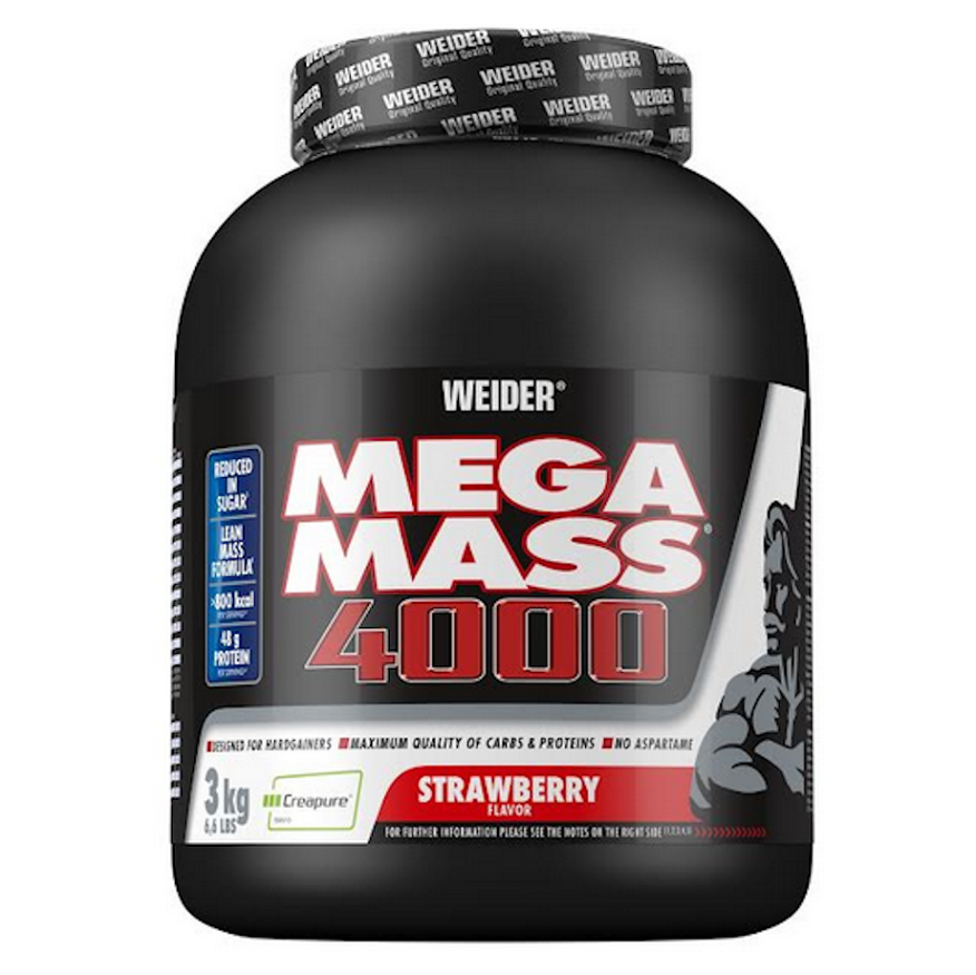 WEIDER Mega mass 4000 jahoda 3000 g