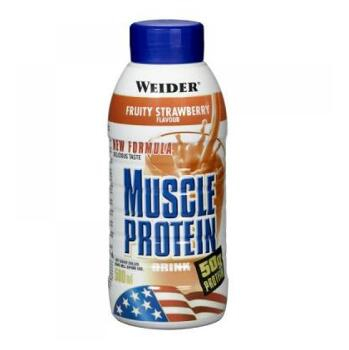 WEIDER Muscle proteínový nápoj RTD jahoda 500 ml