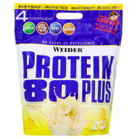 WEIDER Protein 80 Plus banán 2000 g WEIDER Protein 80 Plus banán 2000 g