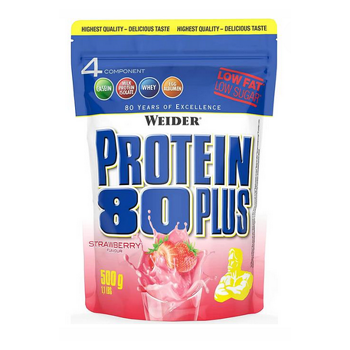WEIDER Proteín 80 plus jahoda 500 g