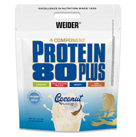 WEIDER Proteín 80 plus príchuť kokos 2000 g