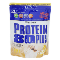 Protein 80 Plus, viaczložkový proteín, Weider, 500 g - Cookies & Cream Protein 80 Plus, viaczložkový proteín, Weider, 500 g - Cookies & Cream