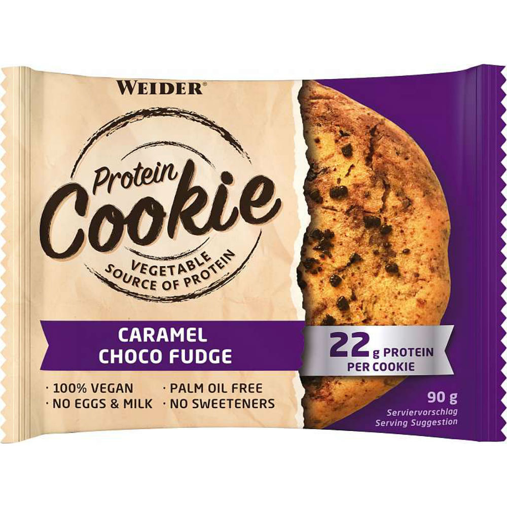 WEIDER Protein Cookie karamel-čokoládový fondán 90 g