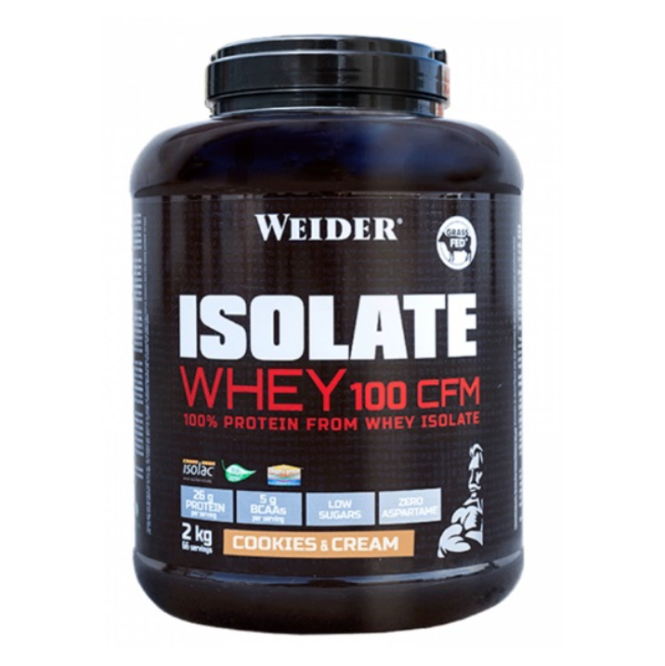 WEIDER Isolate whey 100 CFM srvátkový izolát cookie cream 2000 g