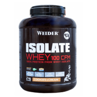 WEIDER Isolate whey 100 CFM srvátkový izolát príchuť cookie & cream 2 kg WEIDER Isolate whey 100 CFM srvátkový izolát príchuť cookie & cream 2 kg