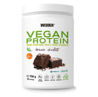 WEIDER Vegan proteín príchuť brownie chocolate 750 g