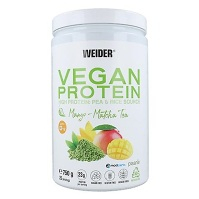 WEIDER Vegan proteín príchuť mango a matcha tea 750 g