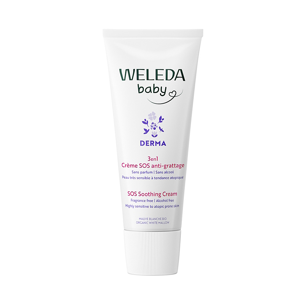 WELEDA 3v1 Derma upokojujúci SOS krém 50 ml