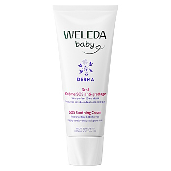 WELEDA 3v1 Derma upokojujúci SOS krém 50 ml (Detské krémy) - Upokojujúci, Ochranný, Hojivý