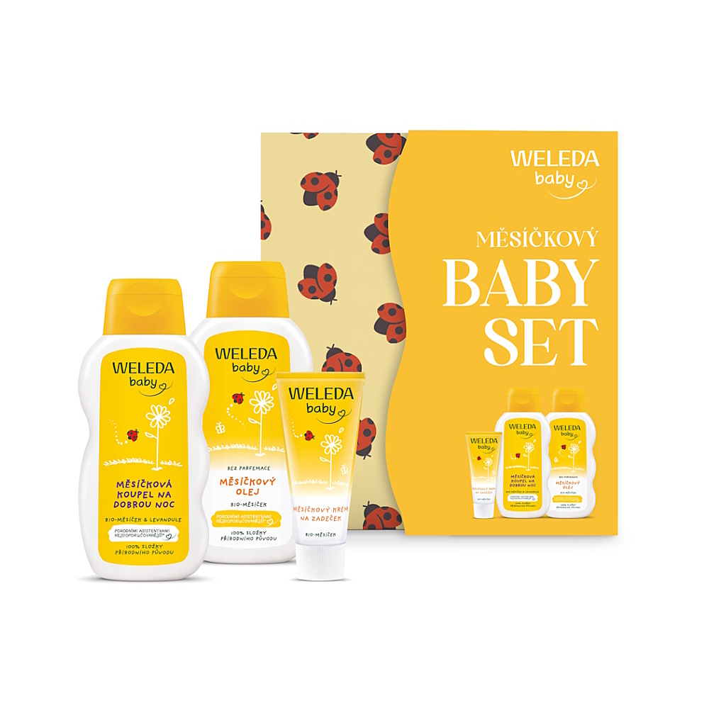 WELEDA baby NECHTÍKOVÝ dojčenský SET