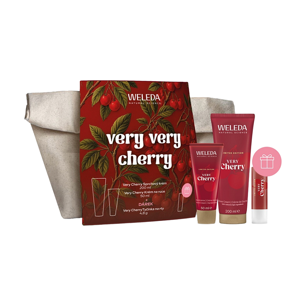 WELEDA Darčekové balenie taštička Very very cherry
