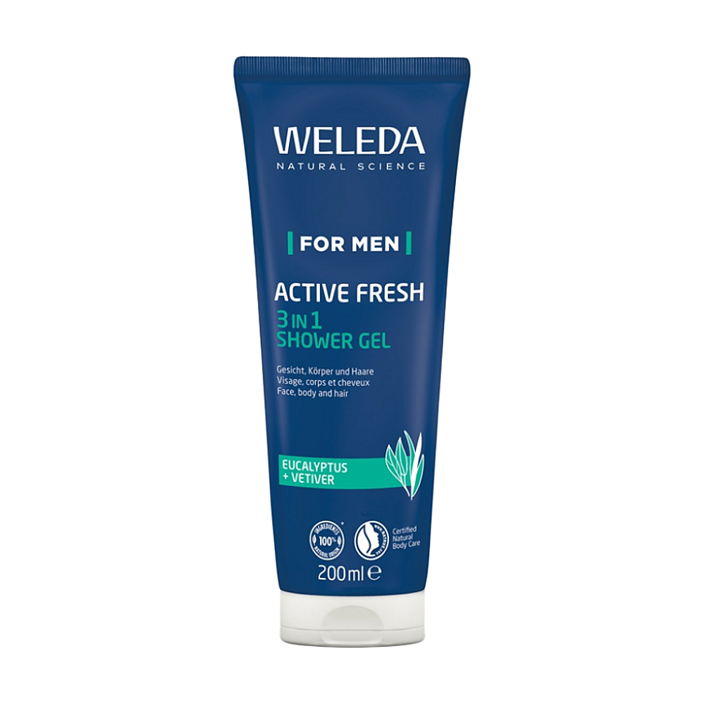 Weleda Men Active Fresh sprchový gél 200ml kúpite na Mojalekaren.sk