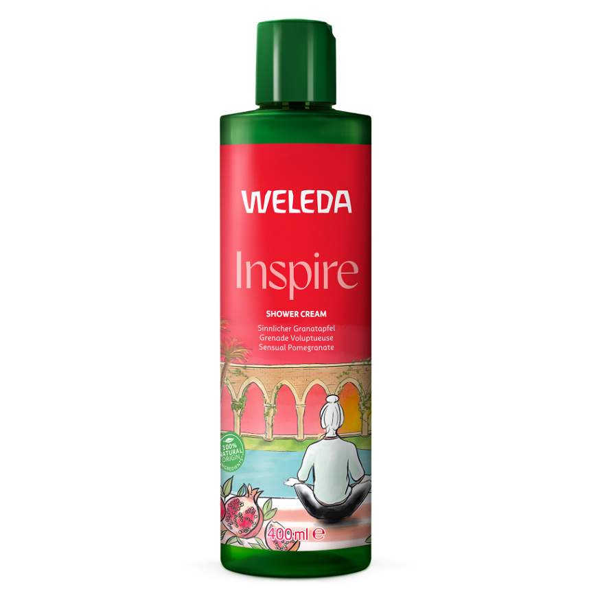 WELEDA Inspire Granátový sprchový krém 400 ml