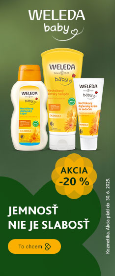 Weleda baby zľava 20 %