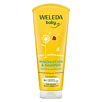 WELEDA Nechtíkový umývací krém a šampón 200 ml