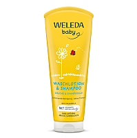 WELEDA Nechtíkový umývací krém a šampón 200 ml