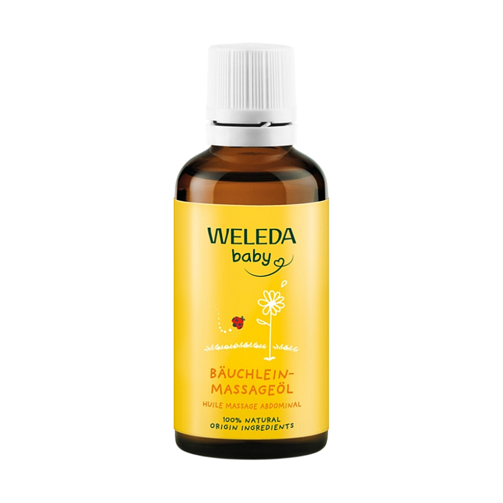 WELEDA Olej na masáž bruška dojčiat 50 ml