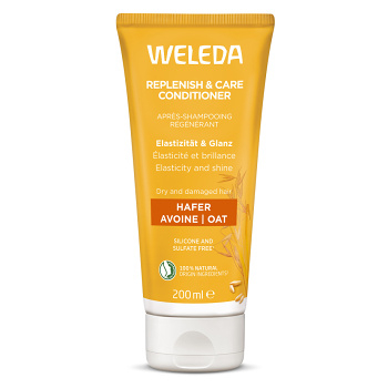 WELEDA Ovsený regeneračný kondicionér pre suché a poškodené vlasy 200 ml (Prírodná vlasová regenerácia) - Prírodné