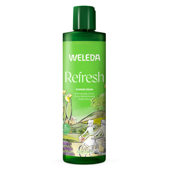 WELEDA Refresh Citrusový sprchový krém 400 ml (Sprchovanie a umývanie) - Prírodné
