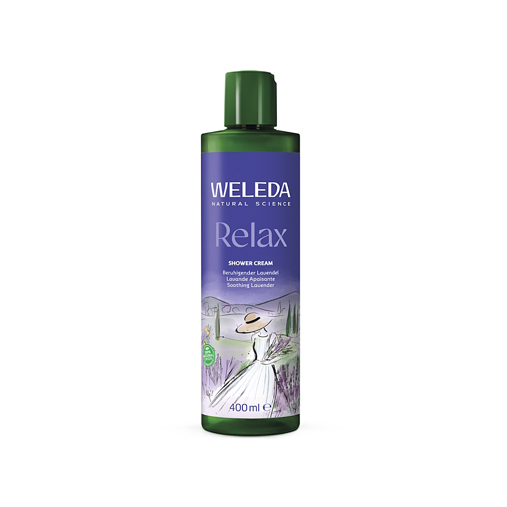 WELEDA RELAX Levanduľový sprchový krém 400 ml