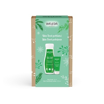 WELEDA Skin Food potešenie Telový krém 200 ml + Univerzálny výživný krém 30 ml Darčekový set