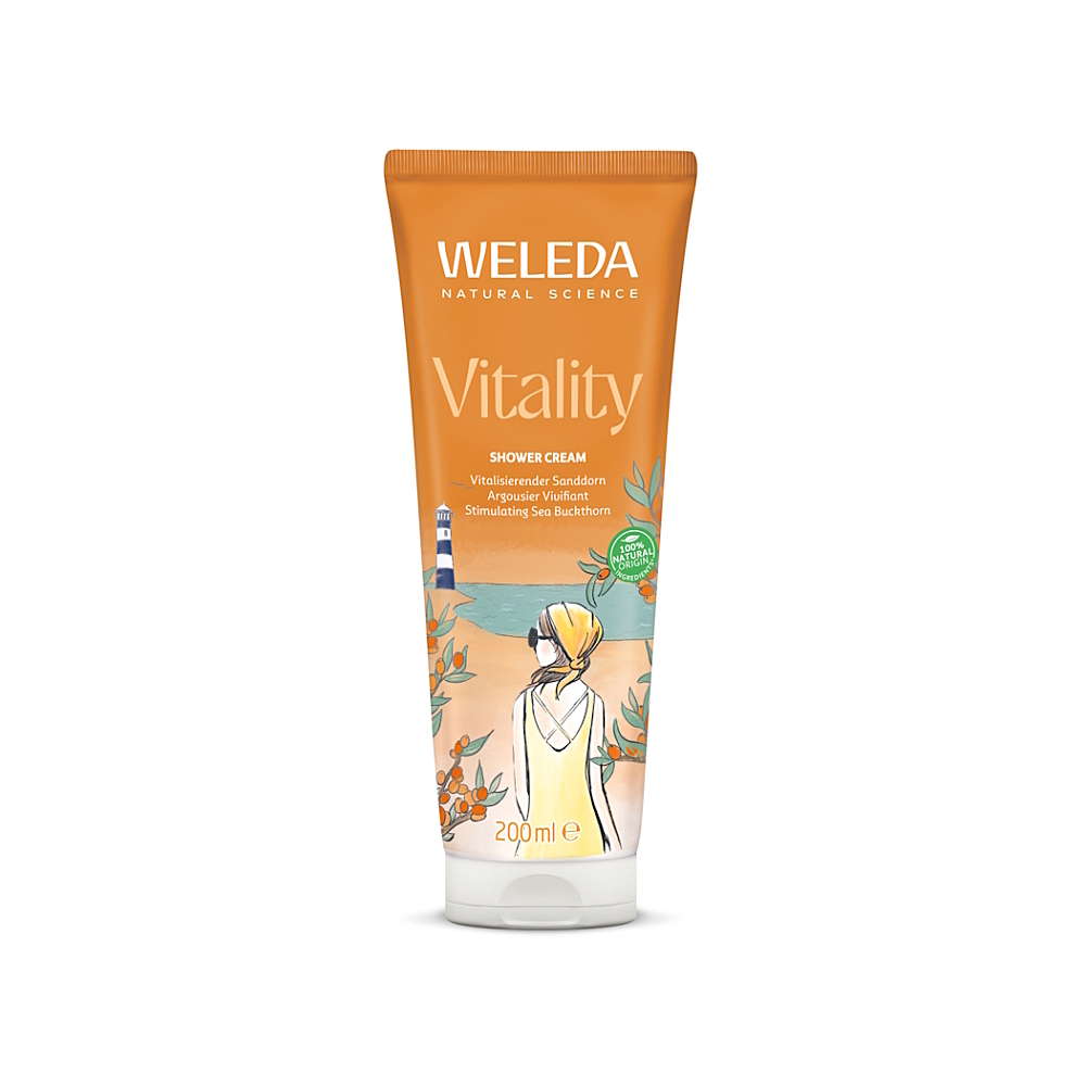 WELEDA Sprchovacia emulzia Rakytník 200ml