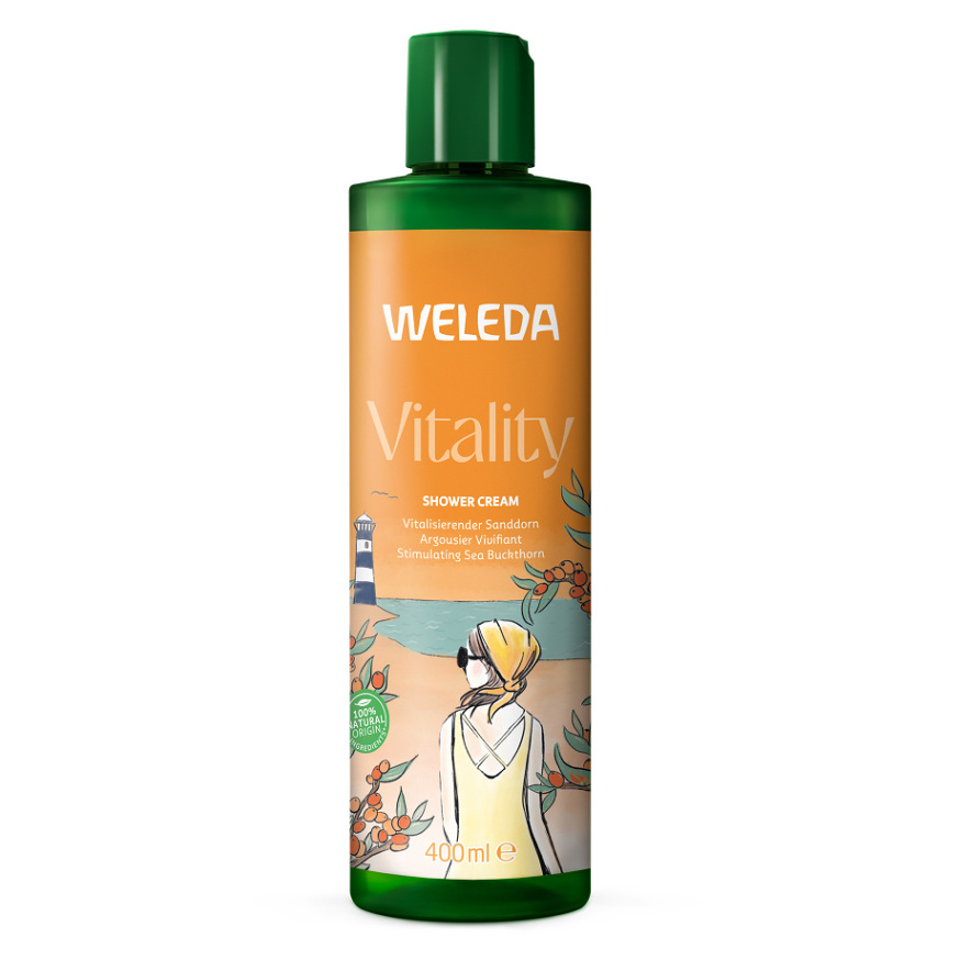 WELEDA Vitality Rakytníkový sprchový krém 400 ml