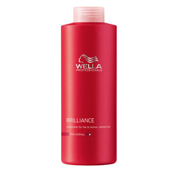 Wella Brilliance Conditioner Normal Hair 1000ml (Kondicioner pro normální barvené vlasy)
