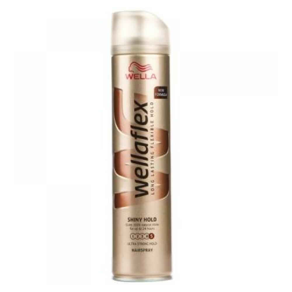 Wellaflex Shine & hold lak na vlasy 250 ml