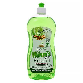 WINNI´S Piatti Lime – hypoalergénny umývací prostriedok na riad 750 ml