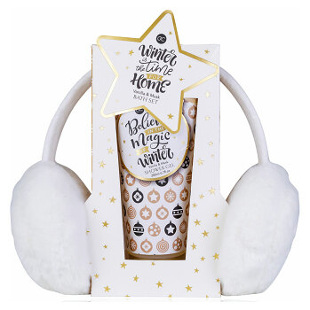 ACCENTRA Winter Magic Kúpeľová súprava Sprchový gél 200 ml + klapky na uši (Kozmetické balíčky)