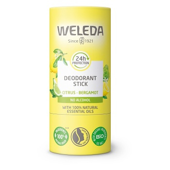 WLEDA Deostick Citrus a Bergamot 66 g (Prírodné dezodoranty a antiperspiranty) - Prírodné